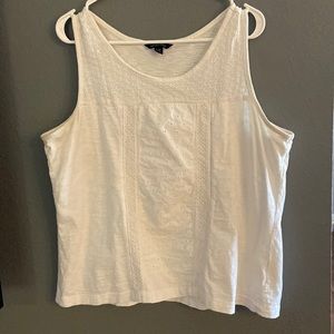 Lands End eyelet tank